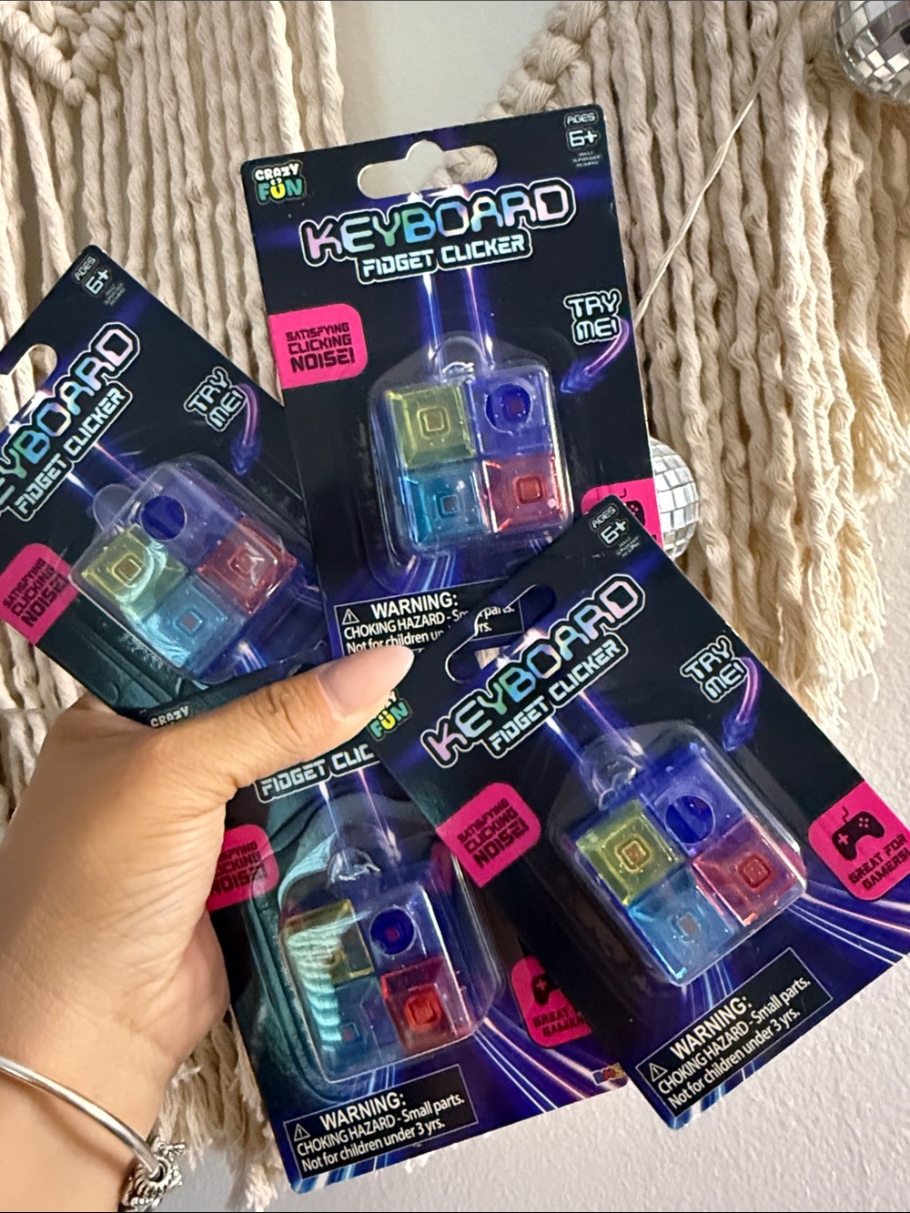 RMS Keyboard Fidget Clicker